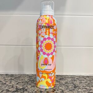 Amika Perk Up Dry Shampoo with Colorful Design 5.3 oz brand new